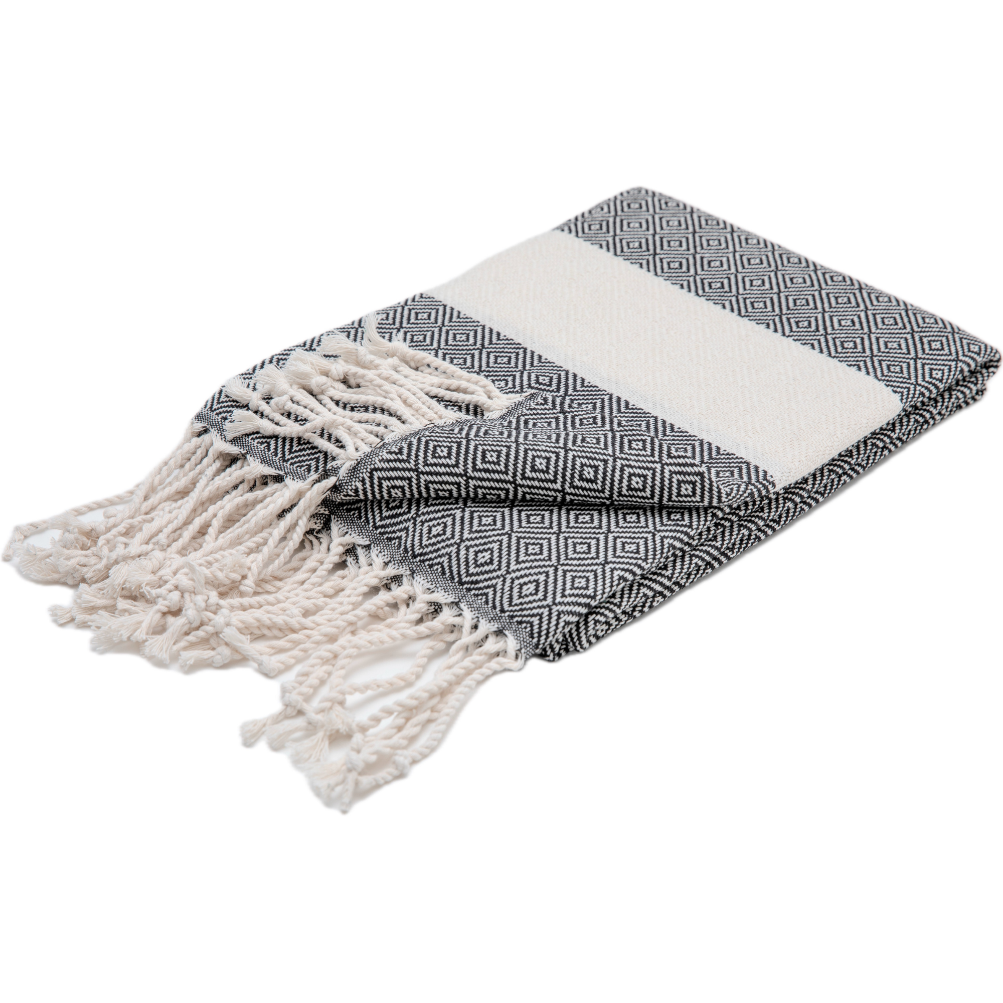 Premium Hamamtuch & Strandtuch 100 x 200 cm | 100% türkische Baumwolle