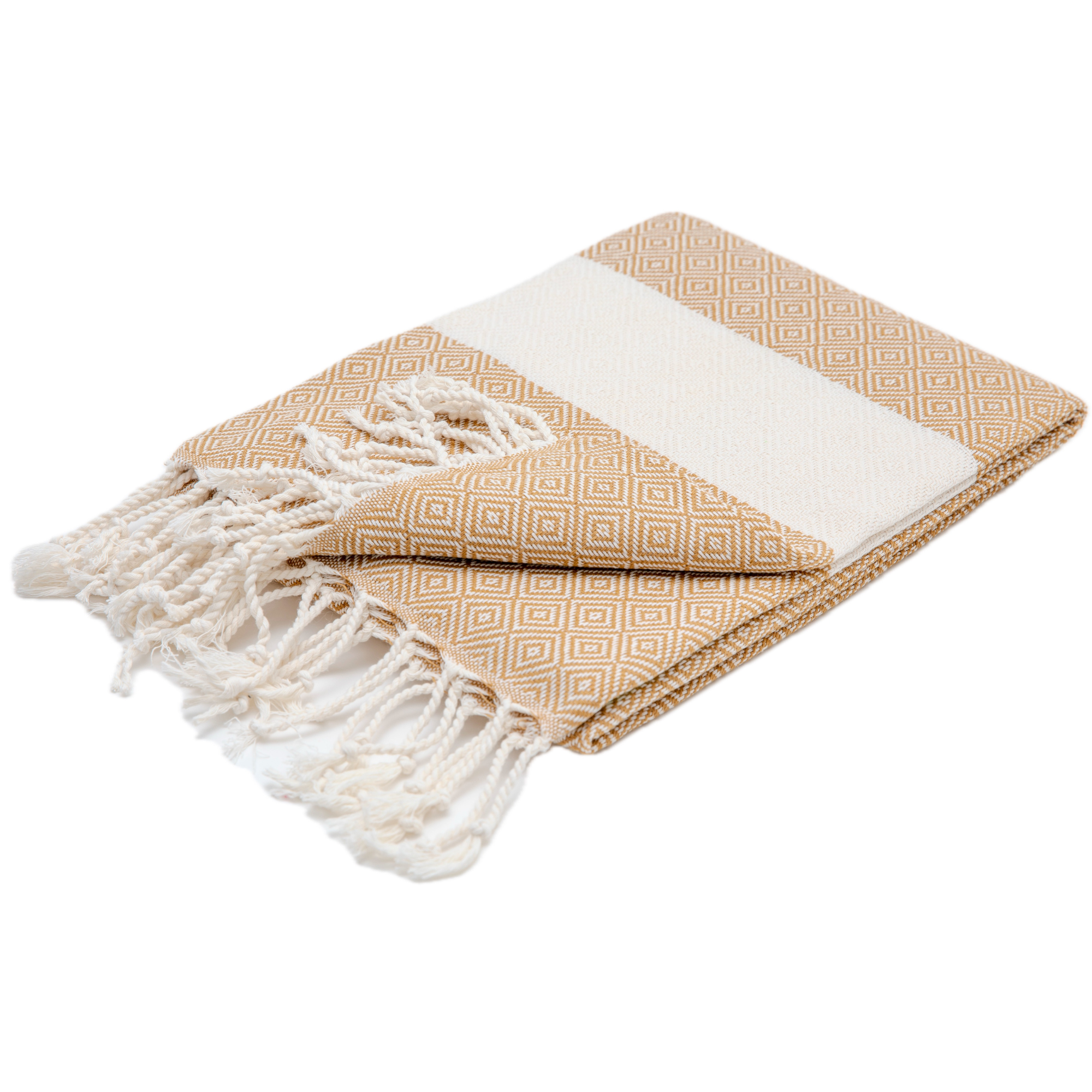 Premium Hamamtuch & Strandtuch 100 x 200 cm | 100% türkische Baumwolle
