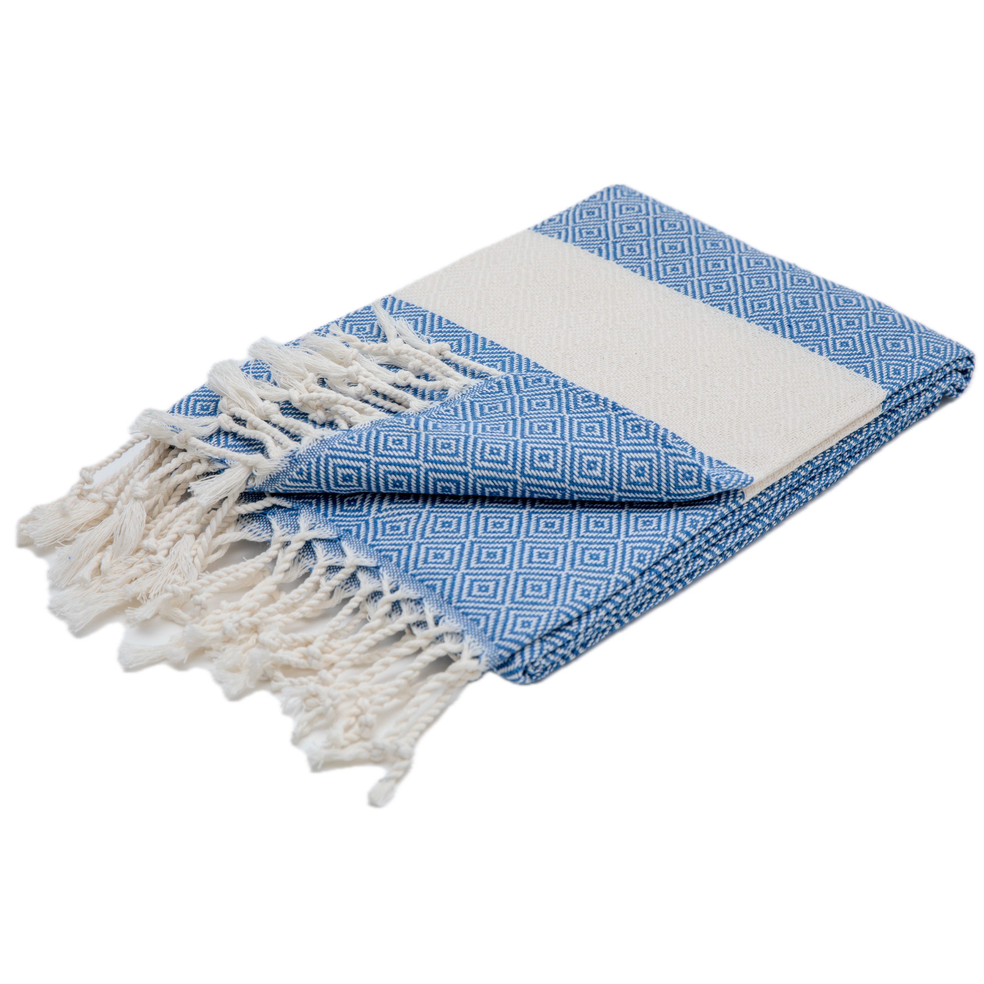 Premium Hamamtuch & Strandtuch 100 x 200 cm | 100% türkische Baumwolle