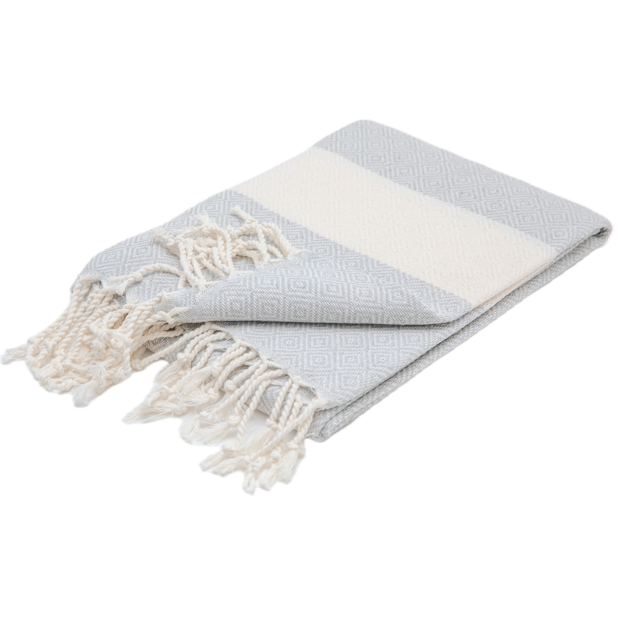 Premium Hamamtuch & Strandtuch 100 x 200 cm | 100% türkische Baumwolle
