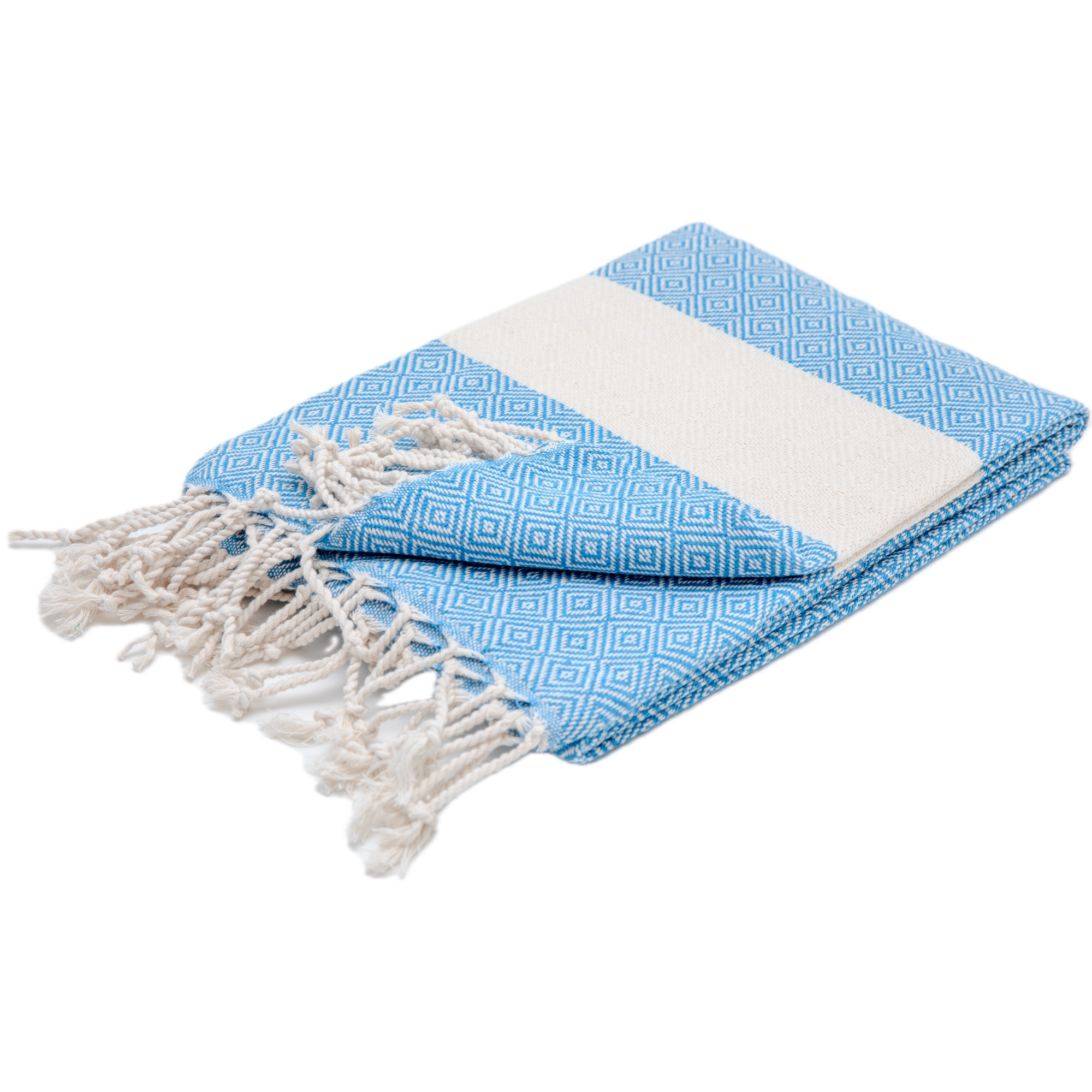 Premium Hamamtuch & Strandtuch 100 x 200 cm | 100% türkische Baumwolle